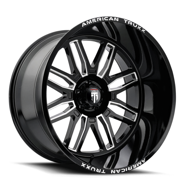 Restless 24x14 8x165.1 -76 Black Milled