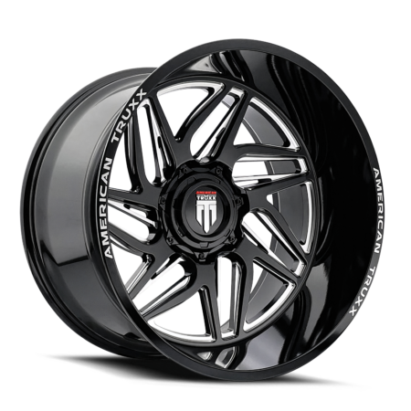 Goliath 20x10 5x127/5x139.7 -24 Black Milled