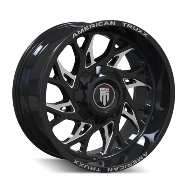 Destiny 20x12 5x127/5x139.7 -44 Black Machined