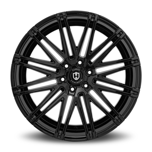 C48 22x9.5 6x135 25 Gloss Black - Image 2