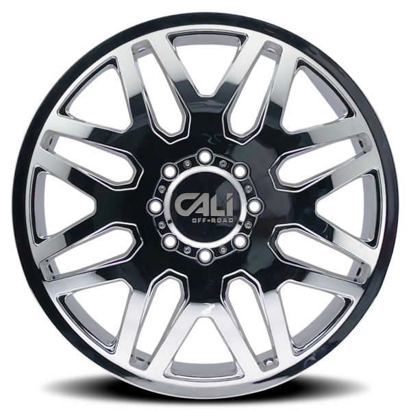 Invader Dually 22x8.25 8x165.1 +115 Chrome - Image 3