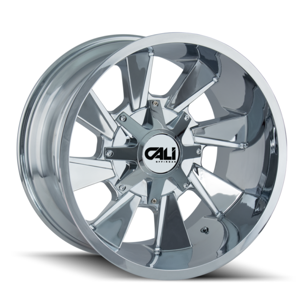 Distorted 20x9 6x135/6x139.7 +0 Chrome