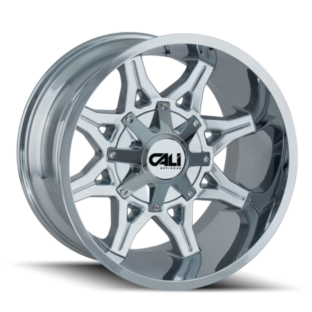 Obnoxious 20x9 6x120/6x139.7 +18 Chrome