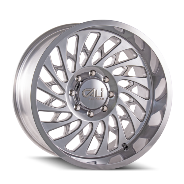 Switchback 20x10 8x170 -25 Polished / Milled Spokes