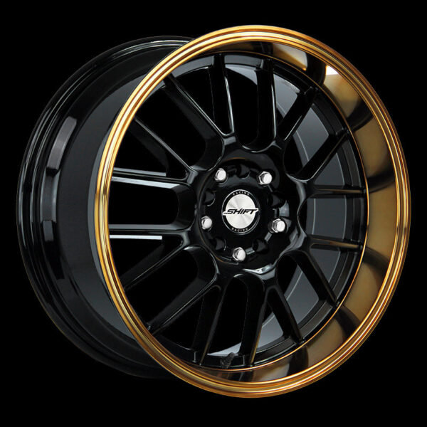 Crank 17x7.5 5x100/5x114.3 +30 Black Bronze Lip