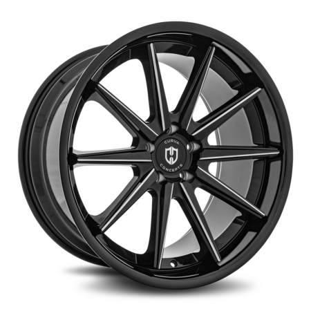 C24 20x10.5 Blank 35 Gloss Black Milled