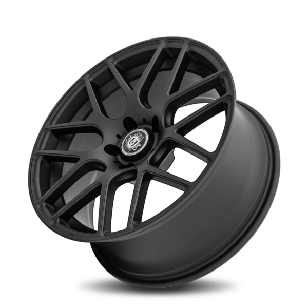 C7 19x8.5 5x120 35 Matte Black - Image 4