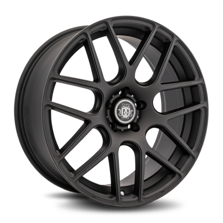 C7 20x8.5 5x114.3 38 Matte Black