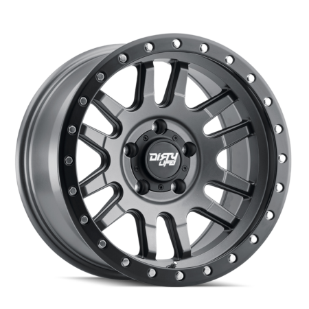 Canyon Pro 17x9 5x127 -12 Satin Graphite W / Simulated Ring