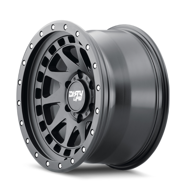 Enigma Pro 17x9 5x127 -12 Matte Black W / Simulated Ring - Image 2