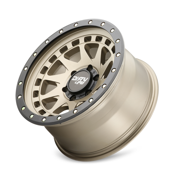 Enigma Pro 17x9 6x135 -12 Satin Gold W / Simulated Ring - Image 3
