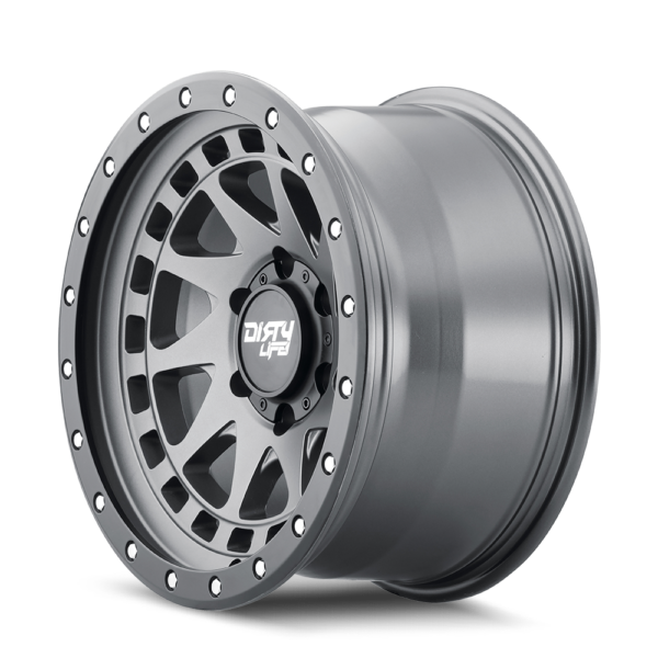 Enigma Pro 17x9 6x135 -12 Satin Graphite W / Simulated Ring - Image 2