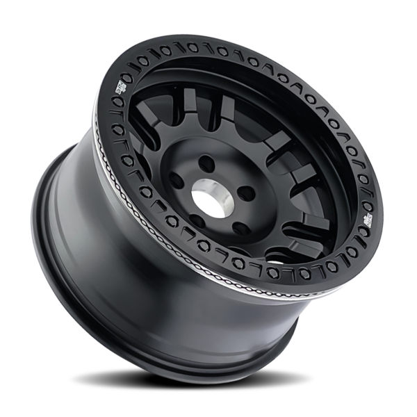 Canyon Race 17x9 5x127 -38 Matte Black Beadlock - Image 2