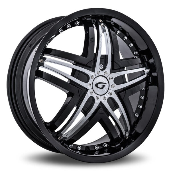 Blitz 24x10 6x139.7 +12 Gloss Black