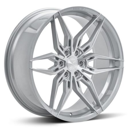 FT5 22x9.5 6x135 +25 Machine Silver
