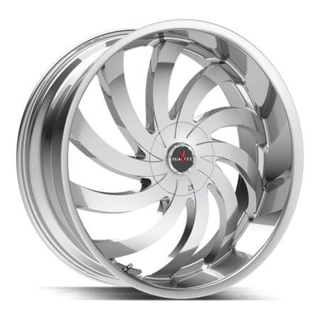 Flame 20x8.5 5x108/5x114.3 +35 Chrome
