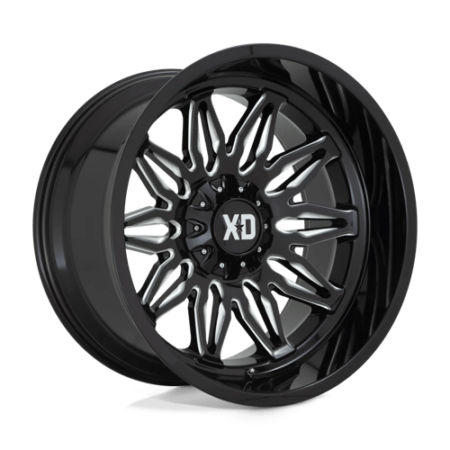 XD859 Gunner 20x10 6x135/6x139.7 -18 Gloss Black Milled