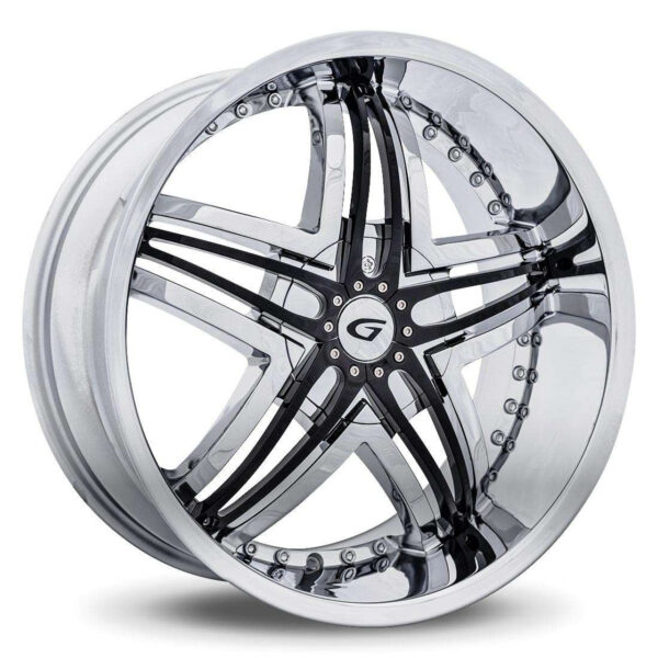 Blitz 24x10 6x135/6x139.7 +35 Chrome