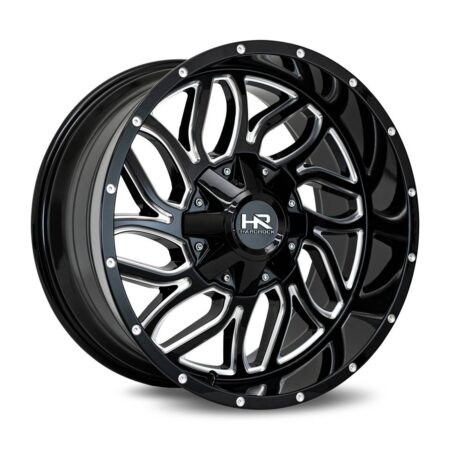 Destroyer 20x10 5x139.7/5x150 -19 Gloss Black Milled
