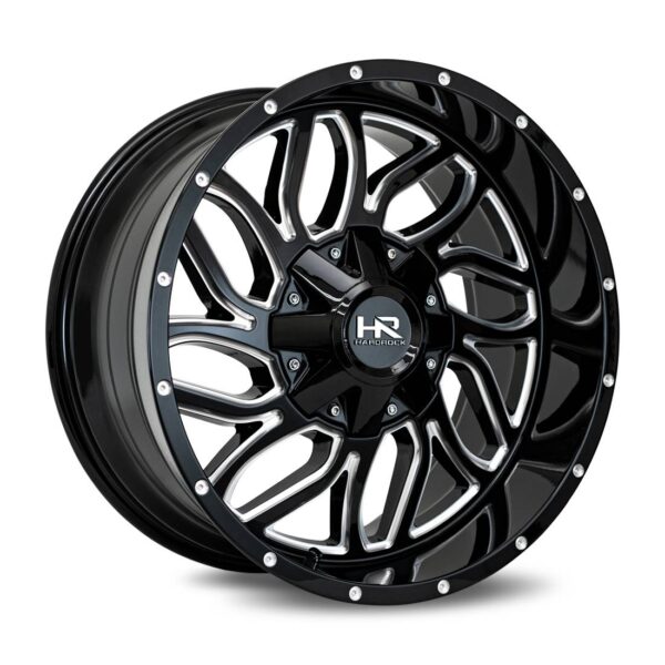 Destroyer 20x9 5x127/5x139.7 +0 Gloss Black Milled