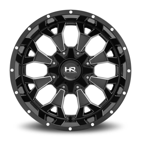 Devastator 22x10 5x127/5x139.7 -25 Gloss Black Milled - Image 2