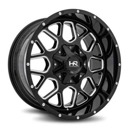 Gunner 20x10 5x127/5x139.7 -19 Gloss Black Milled