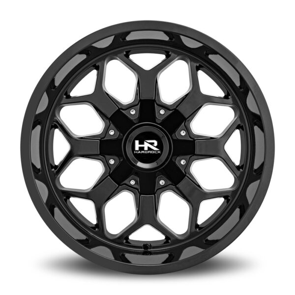 Indestructible 20x10 8x165.1 -19 Gloss Black - Image 2