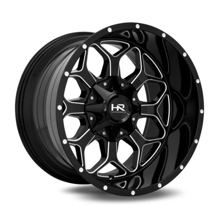 Indestructible 20x10 5x127/5x139.7 -19 Gloss Black Milled