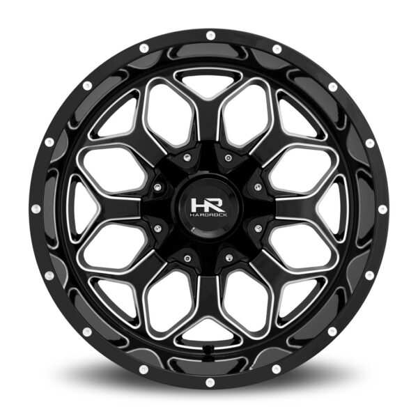 Indestructible 20x10 5x127/5x139.7 -19 Gloss Black Milled - Image 2