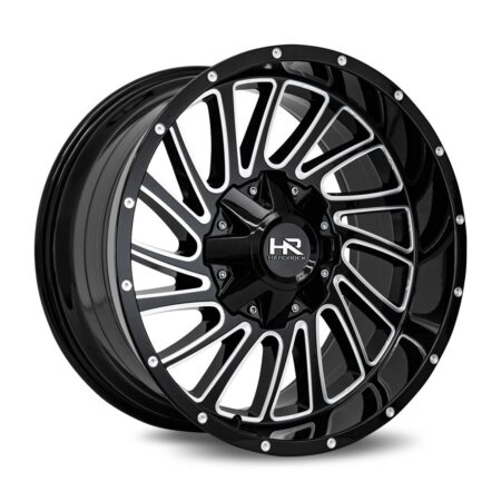 Overdrive 22x10 6x135/6x139.7 -25 Gloss Black Milled