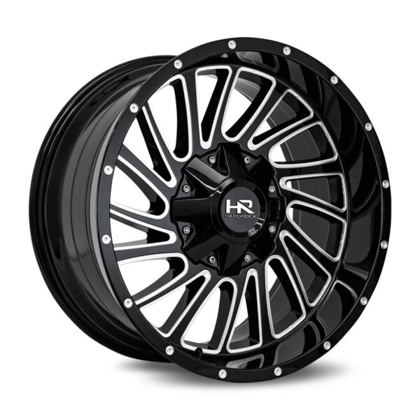 Overdrive 20x12 6x135/6x139.7 -51 Gloss Black Milled