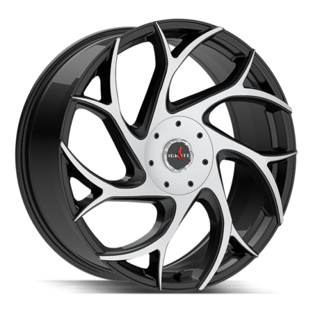 Inferno 22x9.5 6x135/6x139.7 +24 Gloss Black Machined
