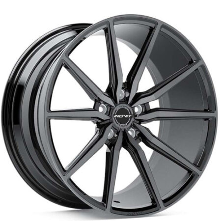 Frixion 5 19x8.5 5x114.3 +35 Black/Machined Face/Milled Ball Cut/Dark Tint/Satin Lacquer