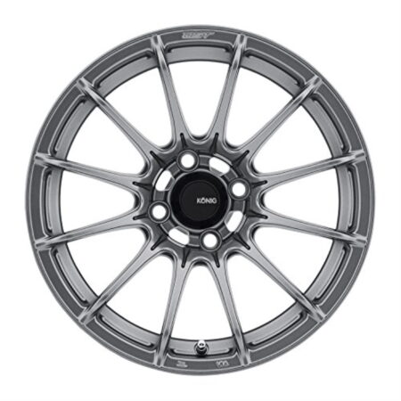 Dial In 15x7 4x100 +35 Matte Grey