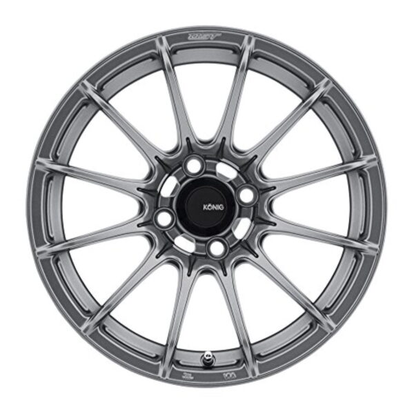 Dial In 15x9 4x100 +35 Matte Grey