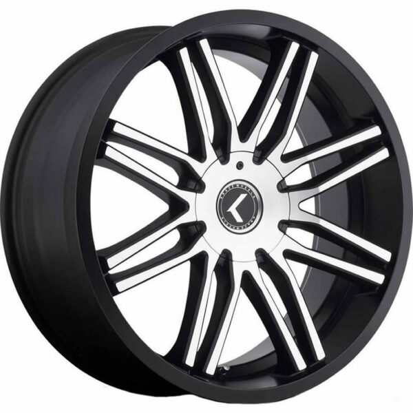 Cray 18x8 5x112/5x114.3 +40 Black Machined