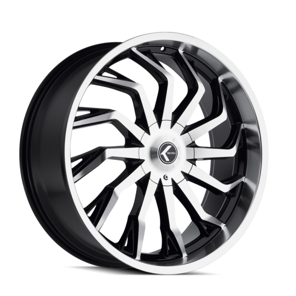 Scrilla 26x10 5x127/5x139.7 +18 Black Machined