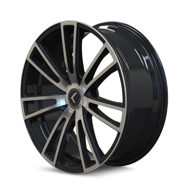 Spectra 22x8.5 5x110/5x127 +38 Black Machined - Image 2