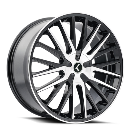 Double Down 20x8.5 5x108/5x114.3 +38 Black Machined