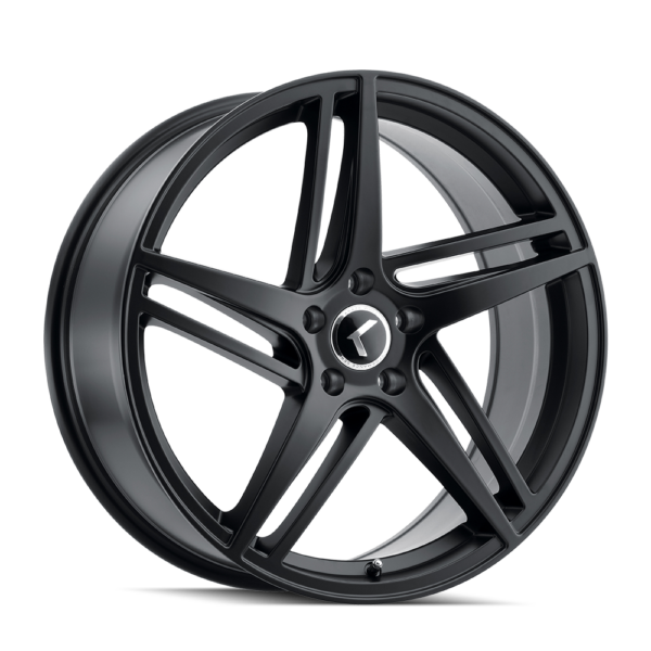 Kr195 20x8.5 5x114.3 +38 Satin Black