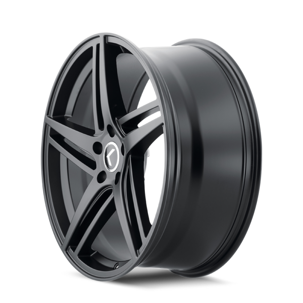 Milano 17x8 5x108 +38 Satin Black - Image 2