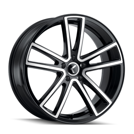 Lusso 17x8 5x108 +38 Black Machined
