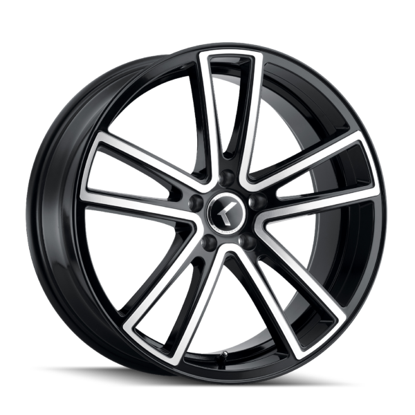 Lusso 22x9.5 6x139.7 +30 Black Machined