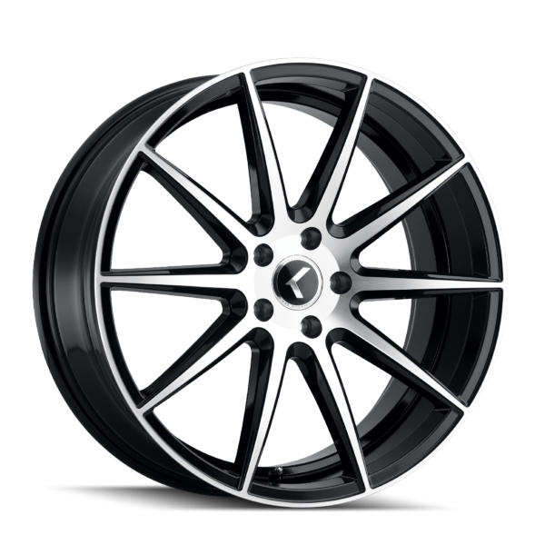 Cosmos 18x8 5x114.3 +40 Black Machined