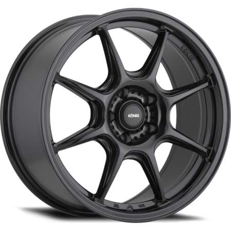 Lockout 18x8.5 5x100 +43 Gloss Black