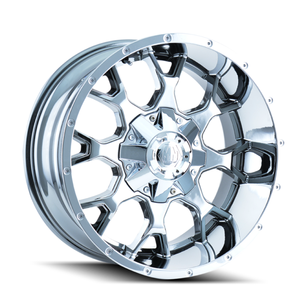 Warrior 20x9 8x180 +0 Chrome