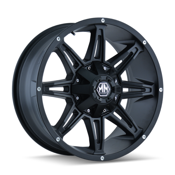 Rampage 22x9.5 6x135/6x139.7 -6 Matte Black