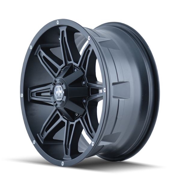 Rampage 22x9.5 6x135/6x139.7 -6 Matte Black - Image 2