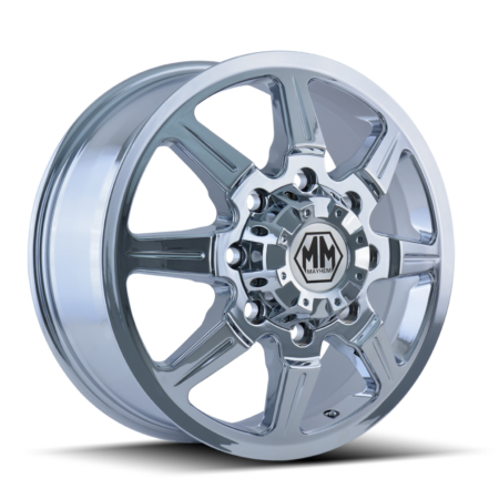 Monstir 19.5x6.75 8x165.1 +102 Front Chrome