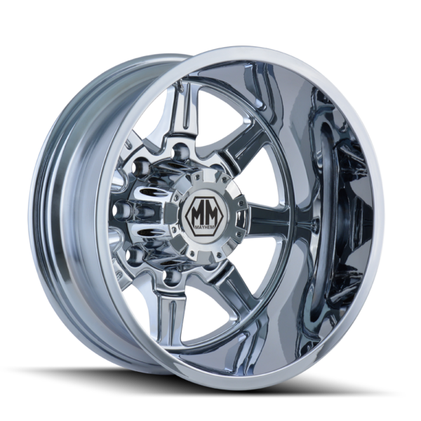 Monstir 17x6.5 8x210 -140 Rear Chrome
